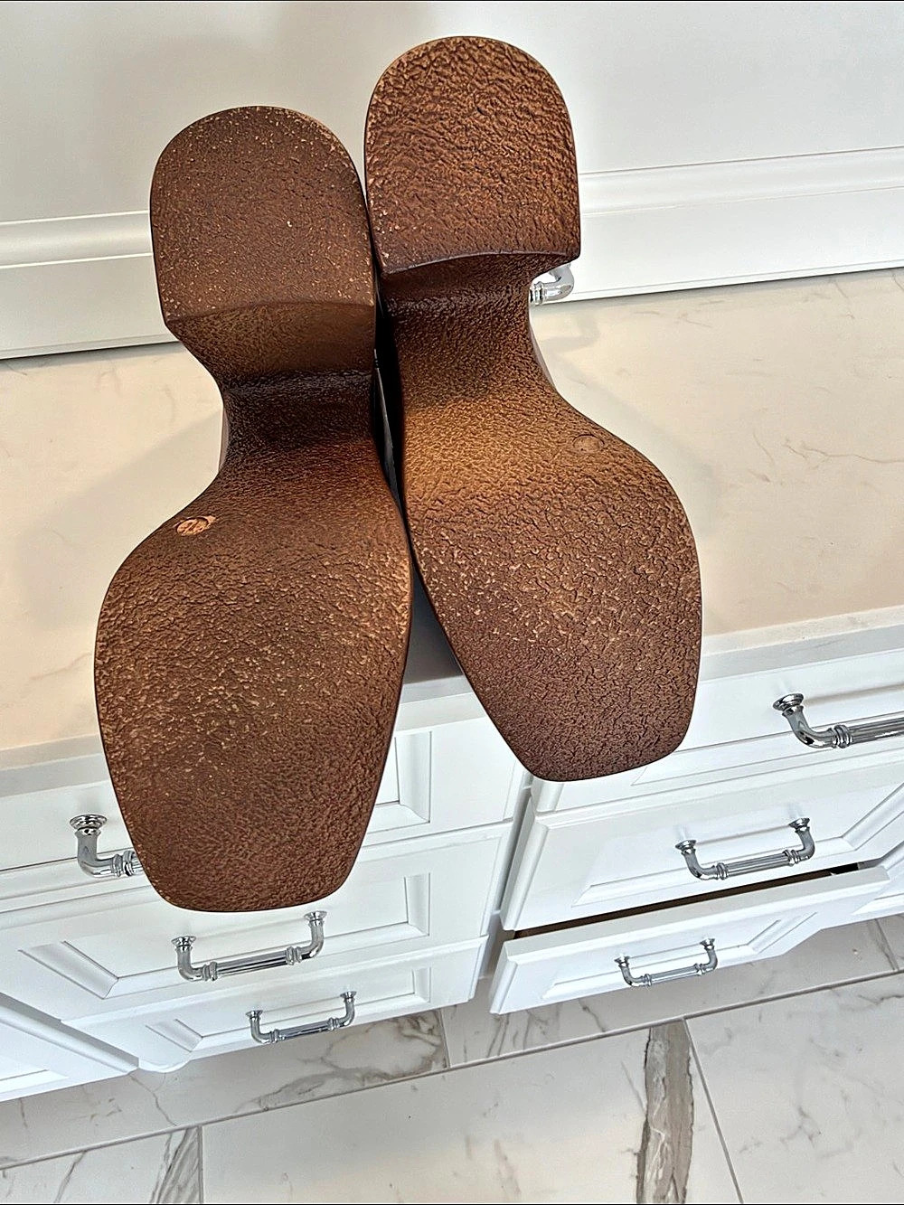 Sam Edelman Brown Platform Heels - Picture 4 of 4